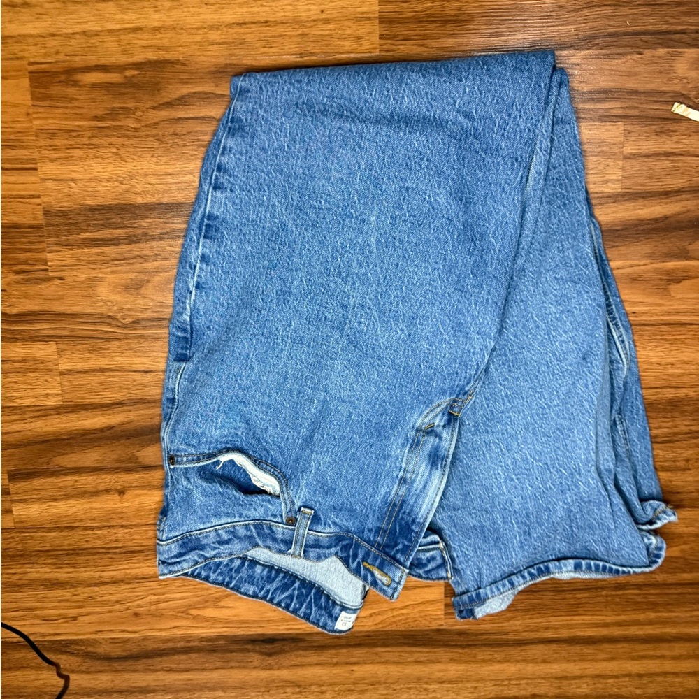 Abercrombie & Fitch Light Blue Straight Leg Jeans